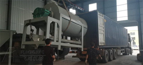 外貿(mào)客戶，發(fā)往非洲喀麥隆的干粉攪拌機(jī)與振動(dòng)篩現(xiàn)場(chǎng)
